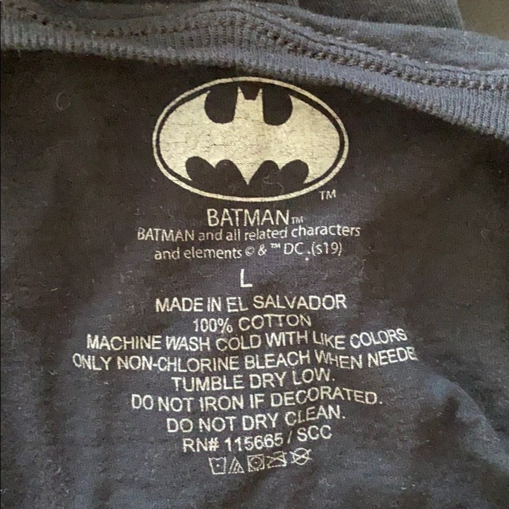 Batman Black Graphic Shirt - Picture 5 of 8